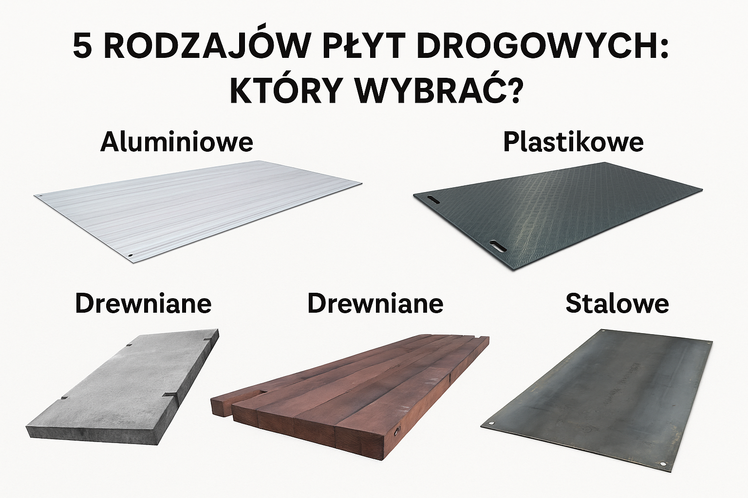 5 Rodzajów Płyt Drogowych: Który Wybrać?